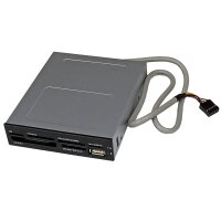 STARTECH.COM Interner USB 2.0 Kartenleser 8,89cm 3,5 Zoll...