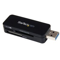 STARTECH.COM Externer USB 3.0 Kartenleser - MultiCard Speicherkartenleser (SD, MMC, SDHC, CF, Mini-/