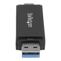 STARTECH.COM USB 3.0 Kartenleser für SD und microSD Karten (SDMSDRWU3AC)