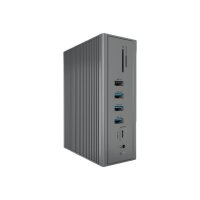 RAIDSONIC Dockingstation IcyBox USB 3.0 -> DP/USB3.0/LAN/3x Video