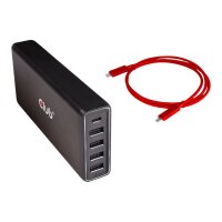CLUB3D ChargingDock USB-C 3.2 ->7xUSB/DP/HDMI/LAN/Audio 100W retail
