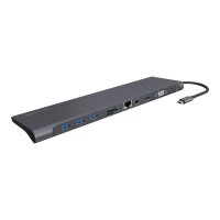 RAIDSONIC Multi Dockingstation IcyBox USB-C -> HDMI/DP/USB3.0/LAN/FL retail