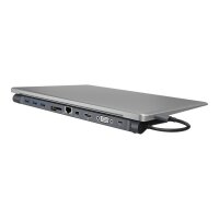 RAIDSONIC Multi Dockingstation IcyBox USB-C -> HDMI/DP/USB3.0/LAN/FL retail
