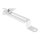 LOGILINK Beamer-Deckenhalterung, Armlänge: 150 mm, weiß geeigent für Projektoren bis zu 13,5 kg