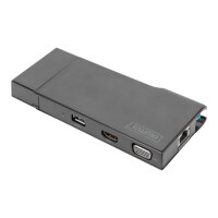 DIGITUS Dockingstation USB 3.0 7 Port, Travel