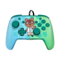 PDP Controller Faceoff Deluxe+Audio Animal Crossing Switch