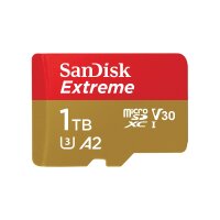 SANDISK Extreme 1TB microSDXC Speicherkarte Kit (2022) bis 190 MB/s,C10,U3,V30