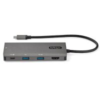 STARTECH.COM USB-C Multiport Adapter - 10Gbit/s USB3.1 Gen2 Mini Dock - 4K 30Hz HDMI - Stromversorgu