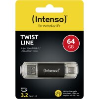 INTENSO Twist Line 64GB USB Stick