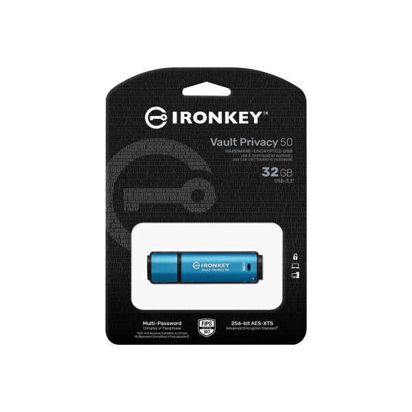KINGSTON Stick Kingston IronKey VP50  32GB USB 3.0 secure