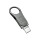 SILICON POWER USB-Stick 128GB Silicon Power C80 USB3.0 Silver Type-C Ready