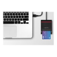 LOGILINK LOGICNOW (ALT) USB 2.0 Smart ID Cardreader, black