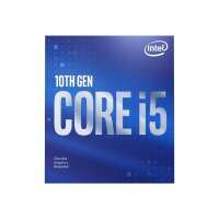 INTEL Core i5 10400F - 2.9 GHz - 6 Kerne - 12 Threads - 12 MB Cache-Speicher - LGA1200 Socket - Box