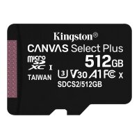 KINGSTON 512GB micSDXC Canvas Select Plus 100R A1 C10...
