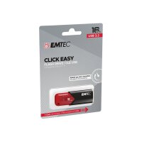 EMTEC USB-Stick 16 GB B110  USB 3.2 Click Easy Red