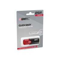 EMTEC USB-Stick 256GB B110  USB 3.2 Click Easy Red