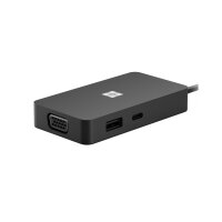 MICROSOFT USB-C Travel Hub - Docking Station - USB-C - VGA, HDMI - GigE