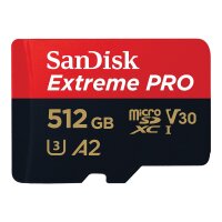 SANDISK Extreme Pro 512 GB microSDXC Speicherkarte (200...