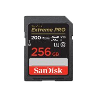 SANDISK Extreme Pro 256 GB SDXC Speicherkarte 2022 (bis...