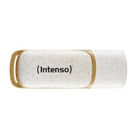 INTENSO USB-Stick 3.2 Green Line 128GB Beige / Brown