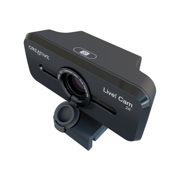 CREATIVE LABS Creative Webcam Live Cam Sync V3 QHD, Mikrofon&Abdeckung