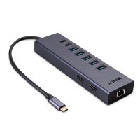 LINDY DST-Mini Duo, USB C Laptop Mini Dock 2x 4K HDMI