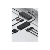 RAIDSONIC Dockingstation USB Type-C mit dreifacher Videoausgabe retail