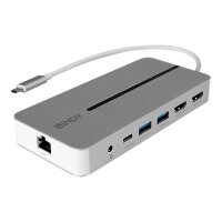 LINDY DST-Mx Duo, USB C Mini Laptop/Macbook Docking