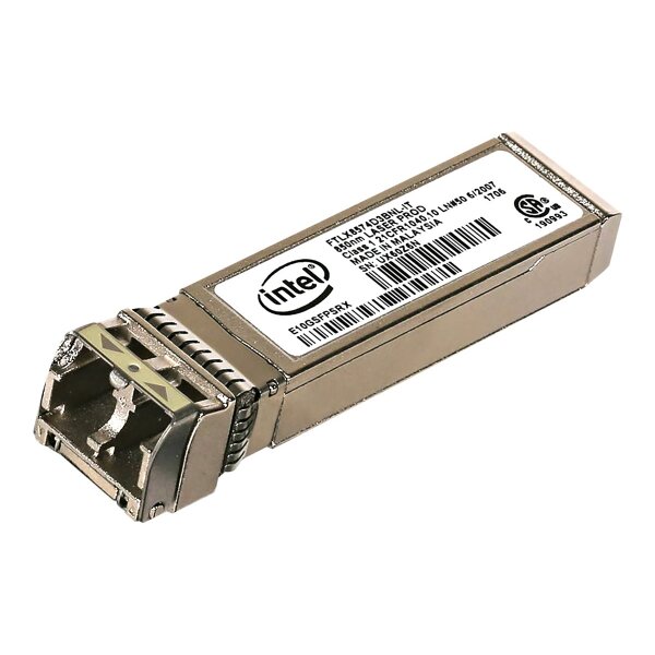 INTEL Ethernet SFP+ SR Optics - SFP+-Transceiver-Modul - 10 GigE - 1000Base-SX, 10GBase-SR - LC - 85