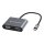 CONCEPTRONIC Adapter USB-C -> HDMI,VGA,USB3.0,100WPD 0.15 gr