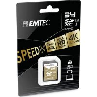 EMTEC SDXC 64GB Class10 Speedin