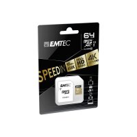 EMTEC microSDXC 64GB Class10 Speedin
