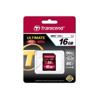 TRANSCEND Speicherkarte / SD / 16GB / Class 10 / U