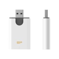 SILICON POWER Card Reader Silicon-Power Combo USB 3.1 2 in 1 White