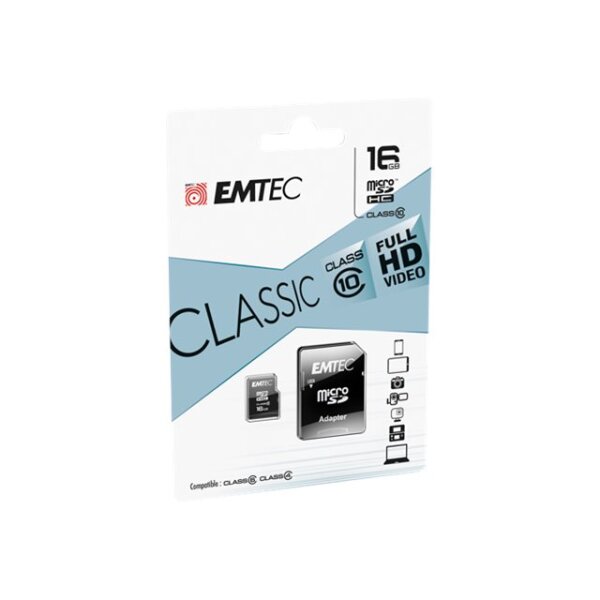 EMTEC ECMSDM16GHC10CG 16GB