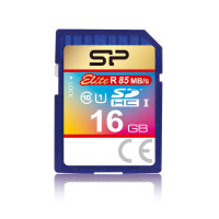 SILICON POWER SD Card 16GB Silicon Power UHS-1 (Elite...