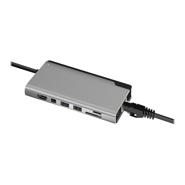 ALOGIC DockingStation USB-C Plus Power Delivery grau