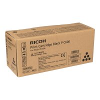 RICOH P C600 PRINT CARTRIDGE BLACK