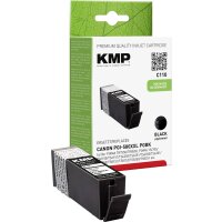KMP Tintenpatrone ersetzt Canon 580PGBKXXL (1970C001)