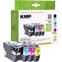 KMP Tintenpatrone ersetzt Brother LC3219XLBK, LC3219XLC,...