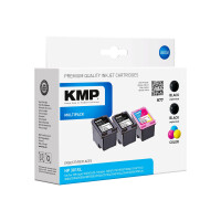 KMP Tinte ersetzt HP 301XL Kompatibel Schwarz, Cyan,...