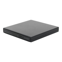 GEMBIRD DVD-USB-02 - Schwarz - Ablage - ISO 9002 CE - DVD±RW - USB 2.0