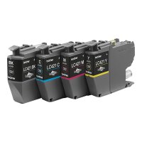 BROTHER LC421VAL CMYK Ink Cartridges Multipack