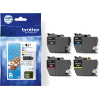BROTHER LC421VAL CMYK Ink Cartridges Multipack