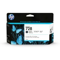 HP 728 130-ml Matte Black DesignJet Ink