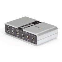 STARTECH.COM USB 2.0 Soundbox 7.1 Adapter - externe USB...