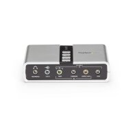 STARTECH.COM USB 2.0 Soundbox 7.1 Adapter - externe USB...