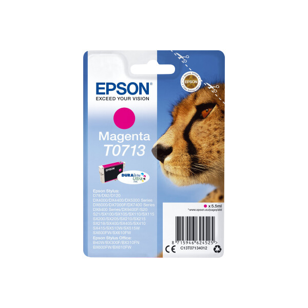 EPSON T0713 Magenta Tintenpatrone