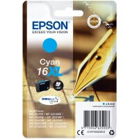 EPSON 16XL XL Cyan Tintenpatrone