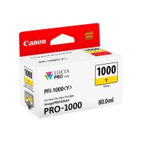 CANON PFI 1000 Y Gelb Tintenbehälter
